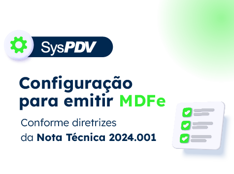 Configuração MDFe  [NT 2024.001]